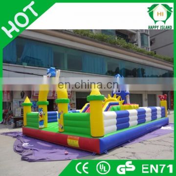 HI new design jumping inflatable amusement park games for sale