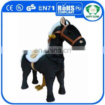 HI rubber toy horse mechanical riding horse