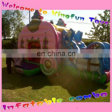 2014 HOT dry inflatable princess combi unit