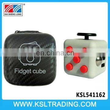 High quality plastic fidget toys hand game anti stress cube