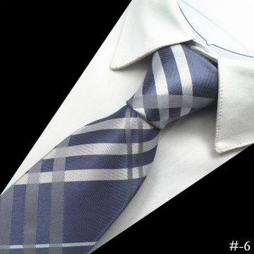 Knit White Mens Silk Necktie High Stitches Weave