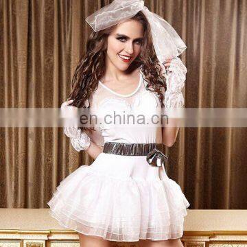 Sexy wedding dress cosplay costume bride sexy lingerie sexy dresses sexy babydoll