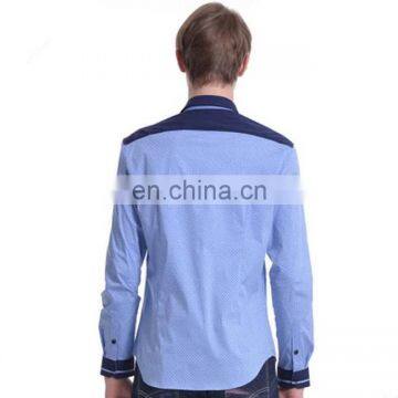 T-MSS543 China Manufacturer Casual Slim Fit Fashion Model Man Dress Shirt photo-3