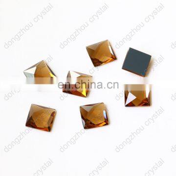 DZ-1072 flat back crystal stones for clothing