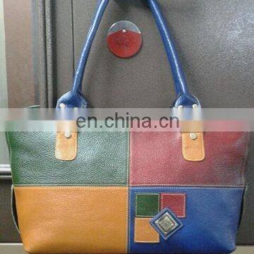 Leather Hand Bags Multi Color