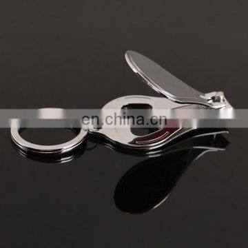 Custom Logo Metal Keychain With Nail Scissors photo-4