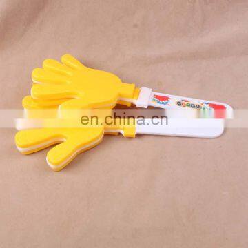 Promotional Ppaer Sticker LOGO Sport Toy Plastic Hand Clapper