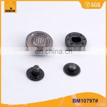 Zinc Alloy Cap Snap Buttons BM10797