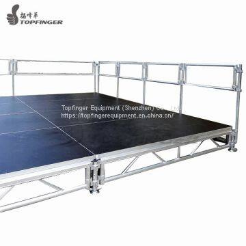 Sell DIY Mobile Adjustable Portable Detachable Aluminum Church Entertainment Design Stage Platform For Sale