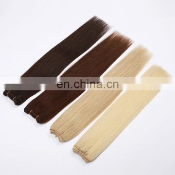 7A Best Quality 100g Hair Extensions 100% European Human Remy Hair Black Brown Blond Double Drawn