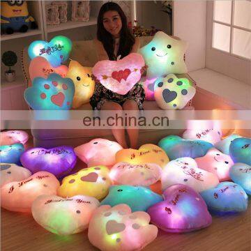 led light emitting diode yoga baby bolster travel pillow blanket