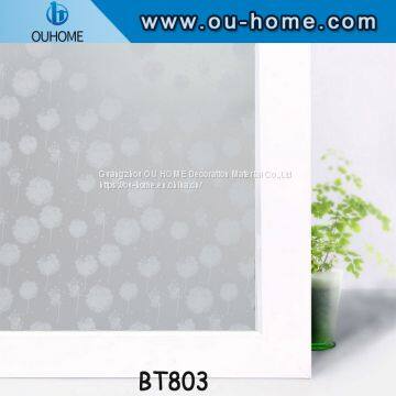 OUHOME Household PVC Self-adhesive Decorative Stained Frosted Glass Window Film photo-2