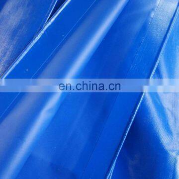 600GSM blue color waterproof PVC coated waterproof tarpaulin