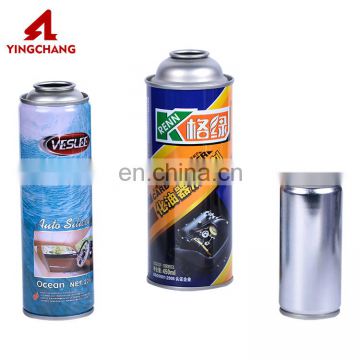 Tinplate 200ml aerosol car cleaner can refill aerosol spray bottle