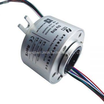 ac slip ring motor 38.1mm Hole Dia Transmitting 5A  OD 99mm