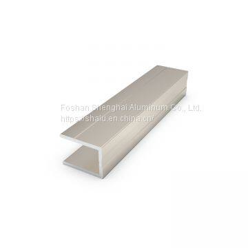 Aluminum profile handrail Single slot tube Double slot tube Round tube square slot U-shaped slot for Bengal market