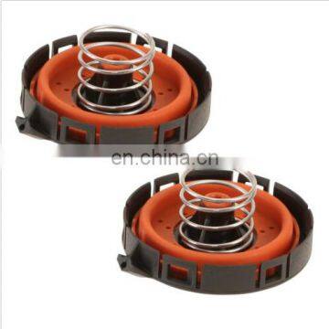 2 Crankcase Vent Pressure Regulating Valves For BMW 545i 550i 645i 650i 745i 750i X5 	11127547058