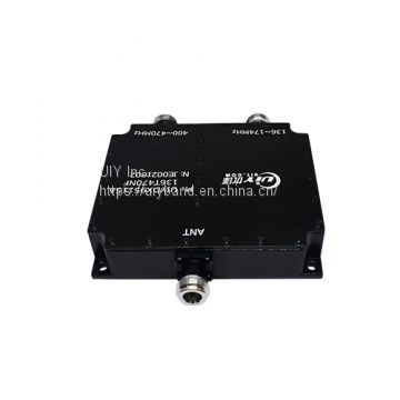 VHF UHF Duplexer 136-470MHz 100W Duplex Low VSWR RF Duplexer photo-3
