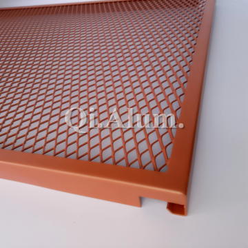 Aluminum Ceiling Expanded Metal Mesh China PVDF Paint Panel