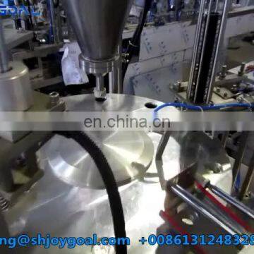 Shanghai Joygoal automatic rotary type cup filling machine for yoghurt