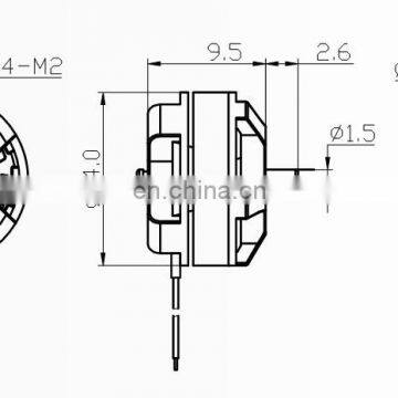 D1102 7.4V 11.1V KV8000-12000 Brushless Motor photo-2