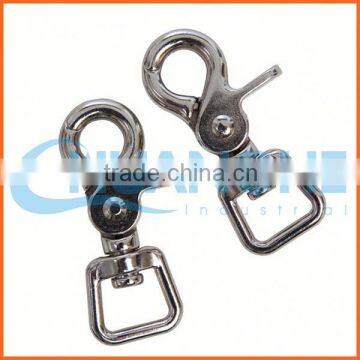 Made in china aluminum snap hook with screwlock