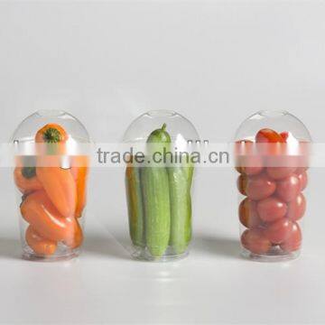 Fruit cup with FDA/SVHC certificate, clear plastic cup, PET plastic clear cup