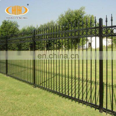 Christmas protective estate fencing spearhead top fence