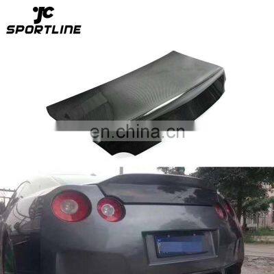 Carbon Fiber GTR R35 Rear Trunk Lid Cover for Nissan GT-R35 08-15