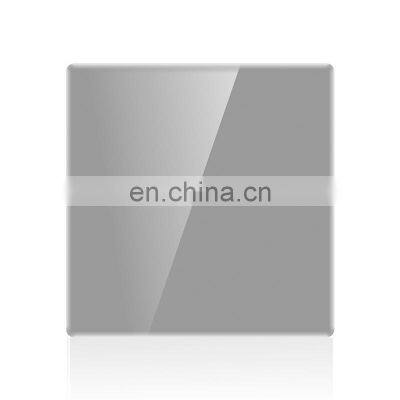 Gray Black Gold Glass Panel Multi-pin Socket Plug Socket Electrical Wall Socket Switch Panel 10A/16A photo-2