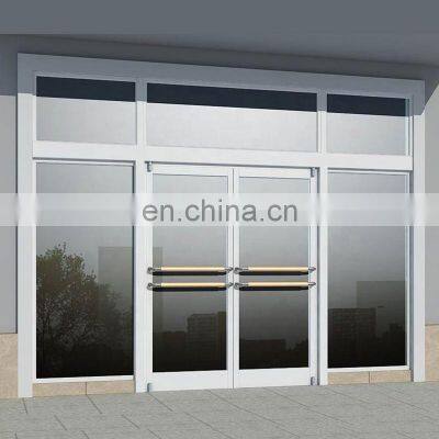 Casement Door High Quality Factory Price Front Doors Design Aluminium Swing Graphic Design Double Commercial Modern Entry Doors