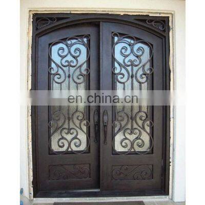 New security wrought iron grill gate window door designs price