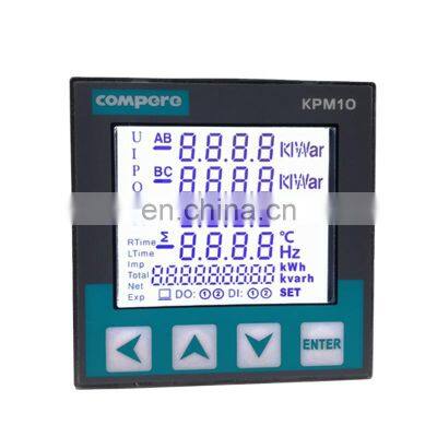 Bidirectional energy three phase multifunction digital smart electronic power meter