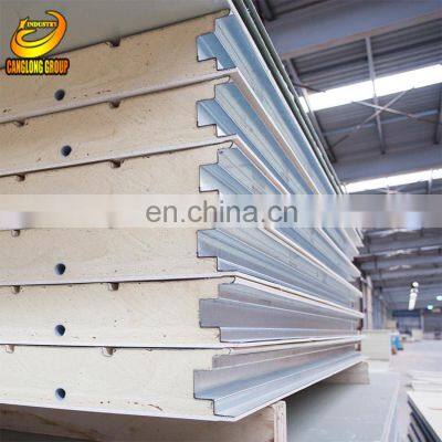 Wholesale Fire Rated Fireproof Roof Sandwich Panel Price Roof Sandwich Panels photo-5