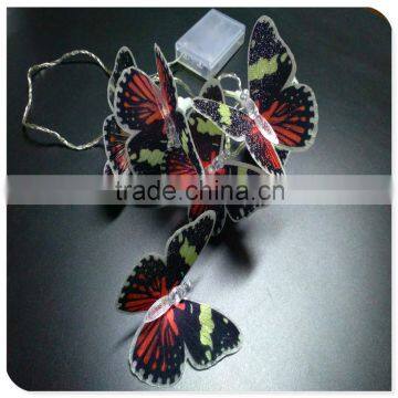Led Butterfly Fiber Battery Powered Christmas Lights for Christmas Ornament, Animal Decoration photo-3