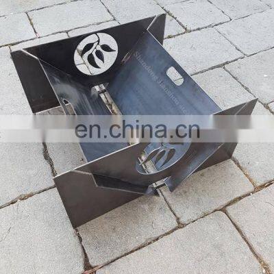 High Quality Corten Steel Outdoor Fire Pit Metal Fire Bowl BBQ Backyard Heater Fire Pit photo-5