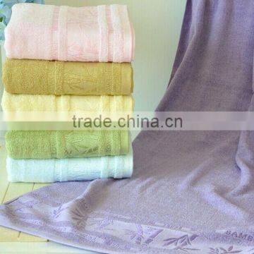 China textile manufactory bamboofiber bath towel modal fabric canbe customize very soft for skin