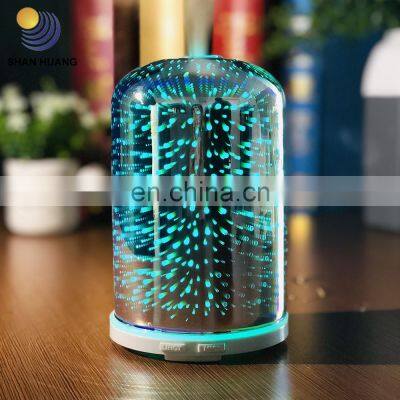 Ultrasonic electric fragrance diffuser/electric lamp aroma oil diffuser lamp