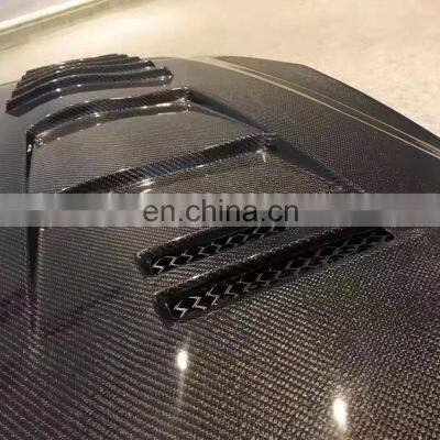 Runde High Quality Carbon Fiber Material For Nissan GTR R35 Modify Carbon Fiber Transparent Hood Engine Bonnet Hood Cover photo-5