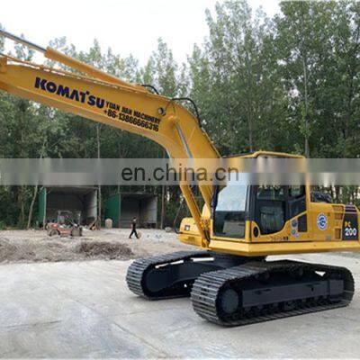 Engineering construction machine Used excavators komatsu pc200-8 crawler digging machinery pc200 pc200-6 pc200-5