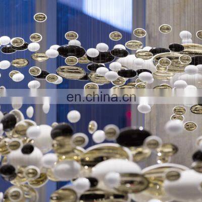 Hotel LED Big Crystal Chandelier Lighting Glass Crystal Pendant Lamp photo-4