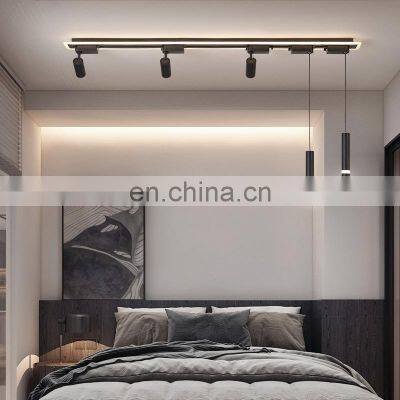 Modern Rail Spotlight Commercial Home Lighting System Linear Ceiling Lamp Led Track Light
