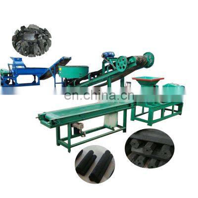 China Ruxniang Supplier Coconut Husk Coal Charcoal Briquette Machine Line