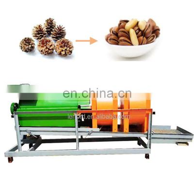 America Maize Peeling Pine Cone Crushing Machine Pine Nut Separator Machine