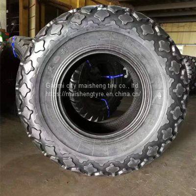 Genuine roller tires 23.1-26 tires 1800-24 pineapple quadrilateral pattern E-7 engineering tires