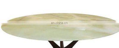 Hot Sale Marble Onyx Dinning Table Top Slab Green Onyx Price