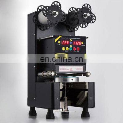 Automatic Soybean Milk Cup Sealer Plastic Cup Sealing Machine