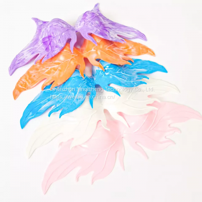 Wholesale Custom Silicone Bra Swimming Mermaid Freediving Swimwear Mermaid Bikini Strapless photo-3