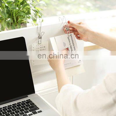 Home Storage Rack Laundry Chip Hooks Clothes Pegs Photo Clip Stainless Steel Clothespins Towel Chips Hook Laundry Storage Holder photo-3