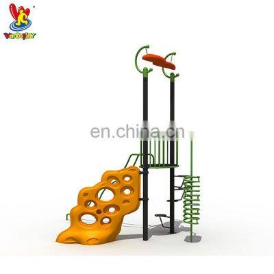 Amusement Park Rides Rock Climbing Wall Children Playground Outdoor Plastic Slides Equipment for  Play Area